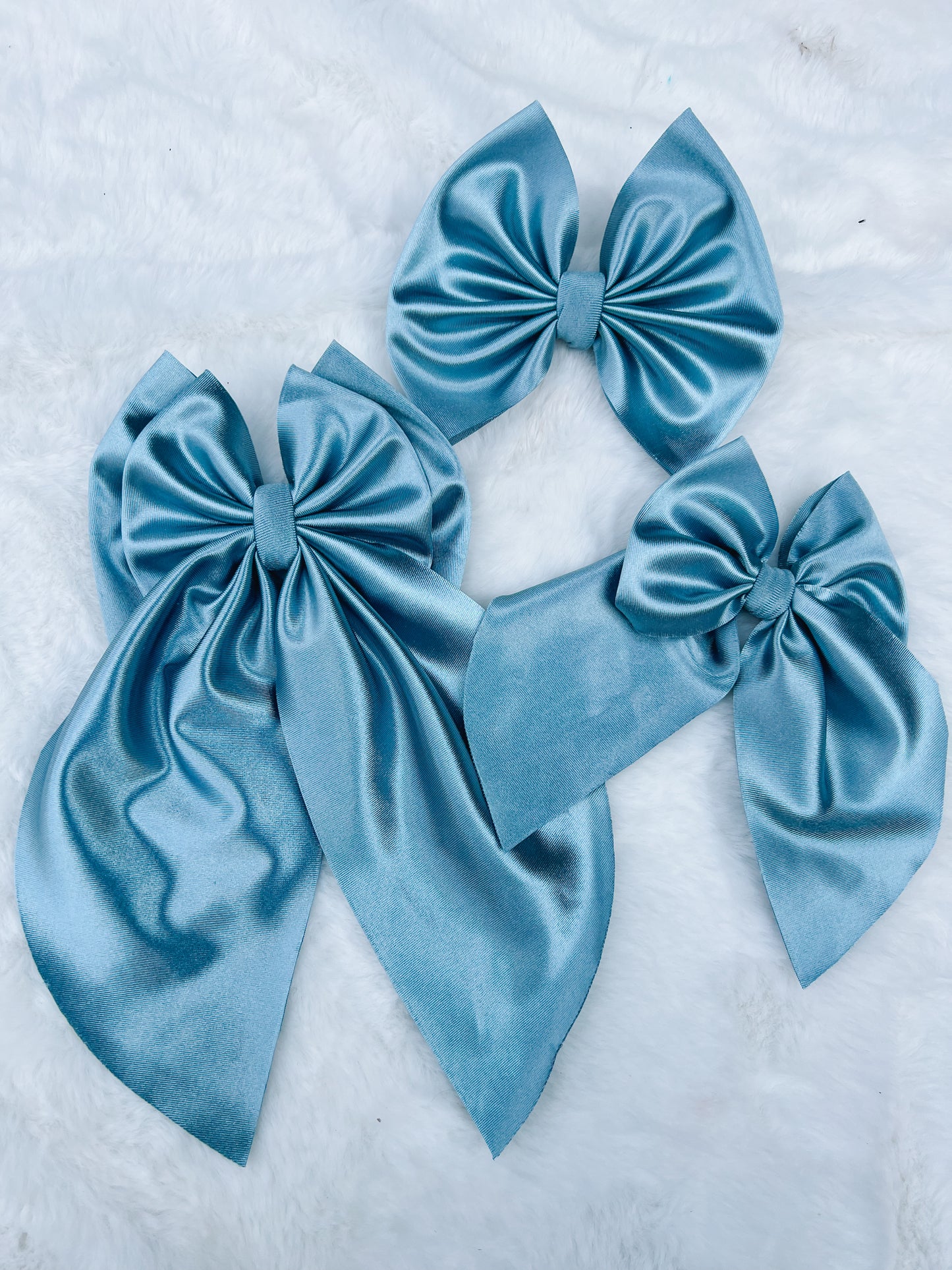 Powder Blue Satin
