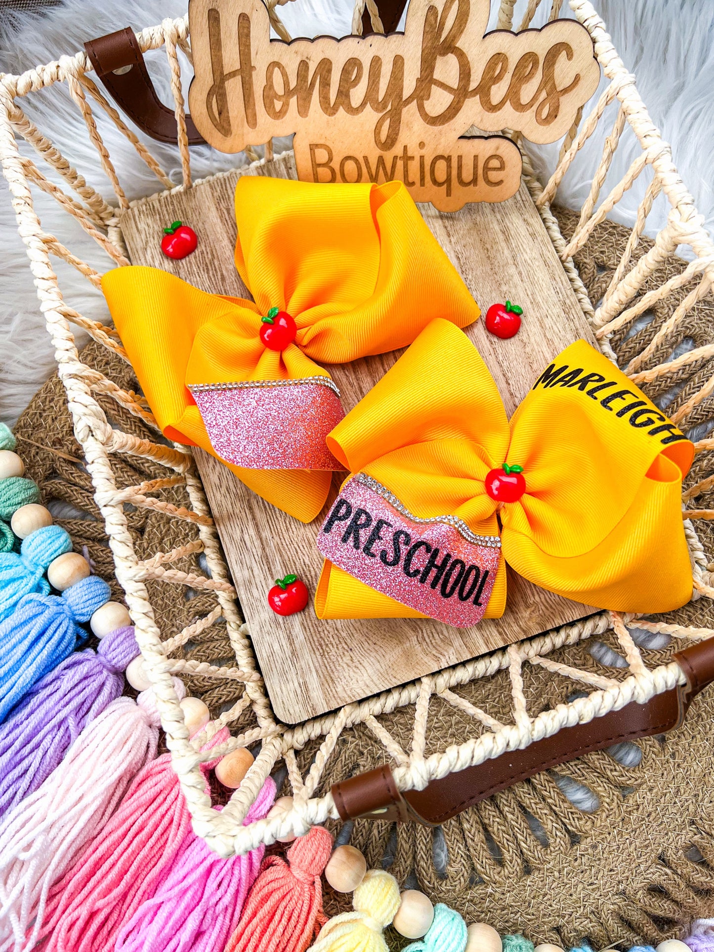 Pencil Ribbon bow