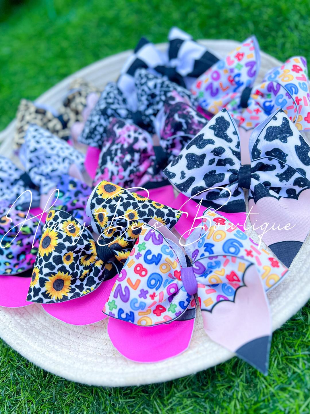 Print Pencil Bows