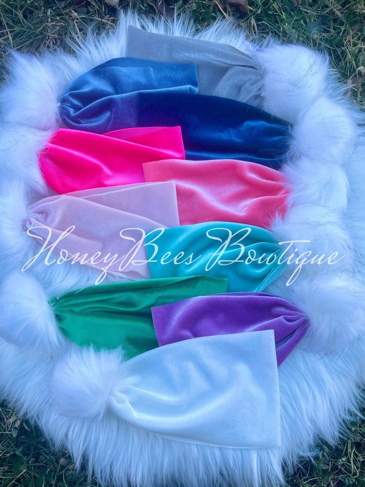 Velvet Pom Wraps