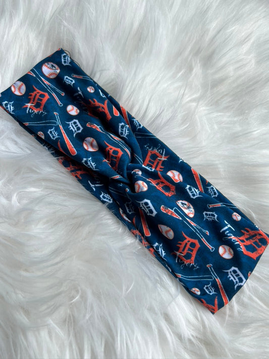 Tigers Adult Knotted HeadBAND *RTS*