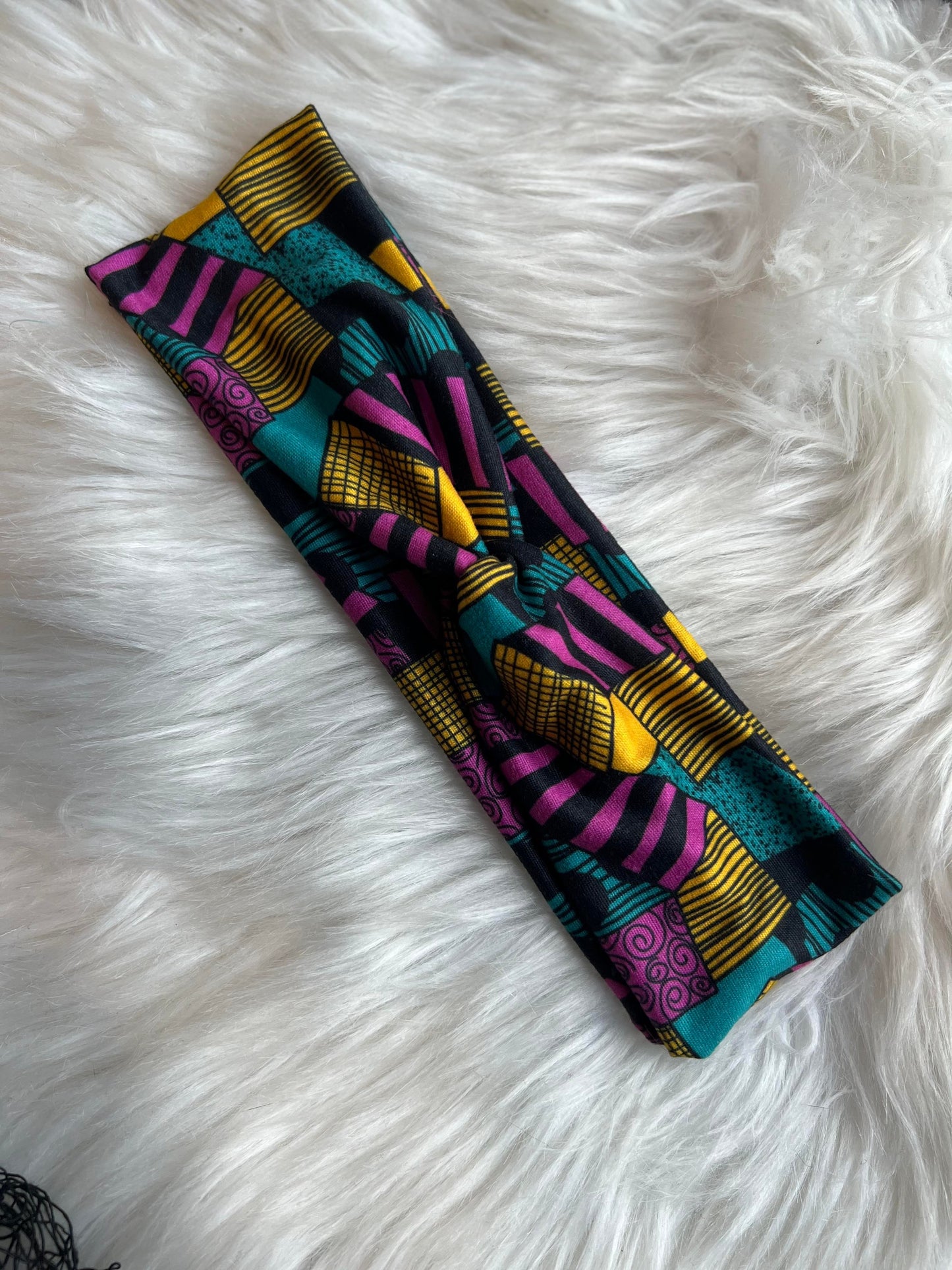 NBC Stitch Twistwrap/knotted/scrunchie