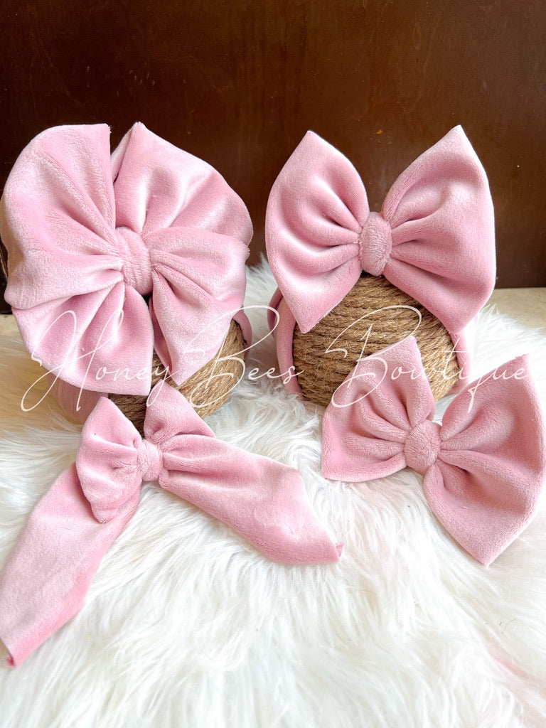 Ballet Pink Velvet
