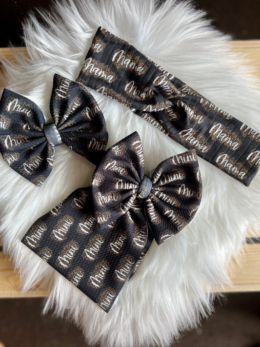 Cheetah Mama Adult Twistwrap