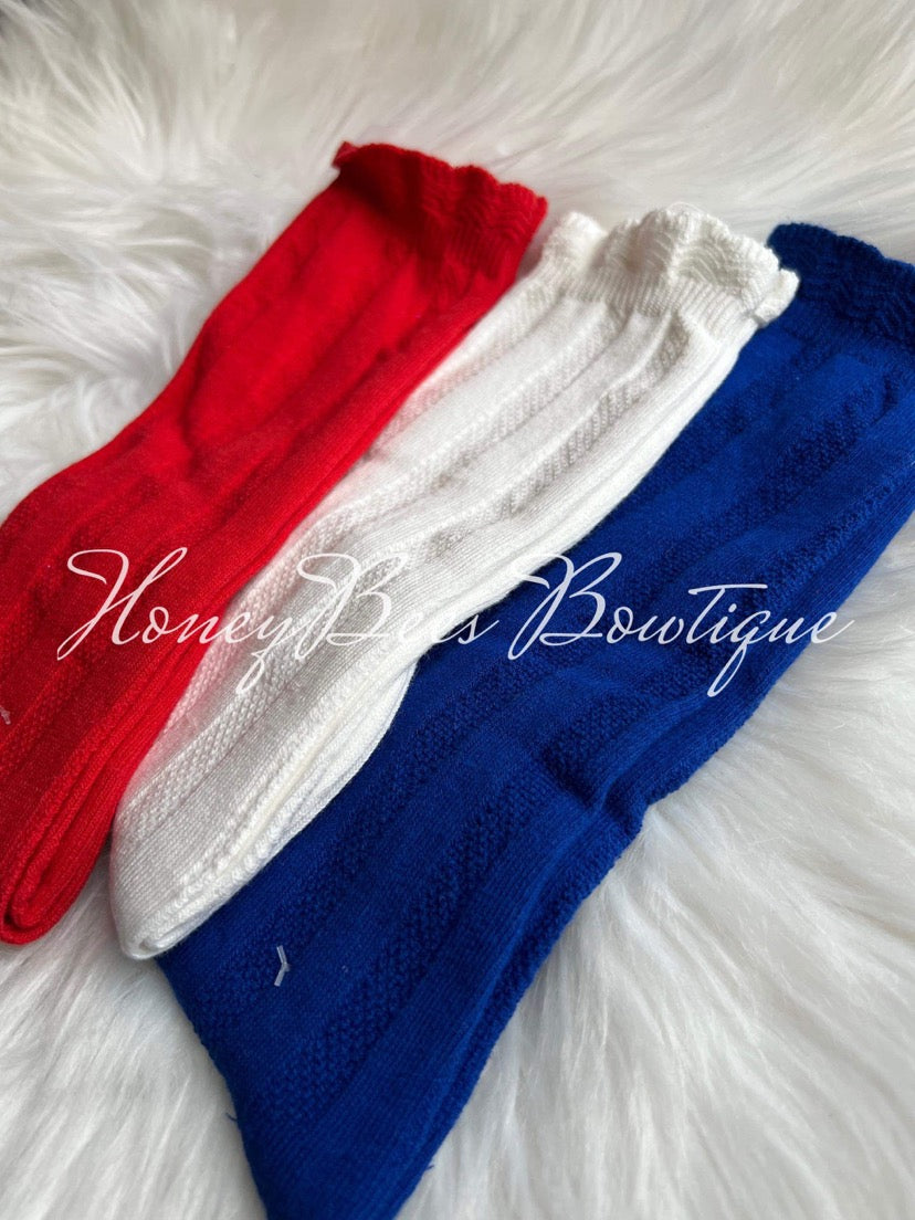 Knee High **WHITE**