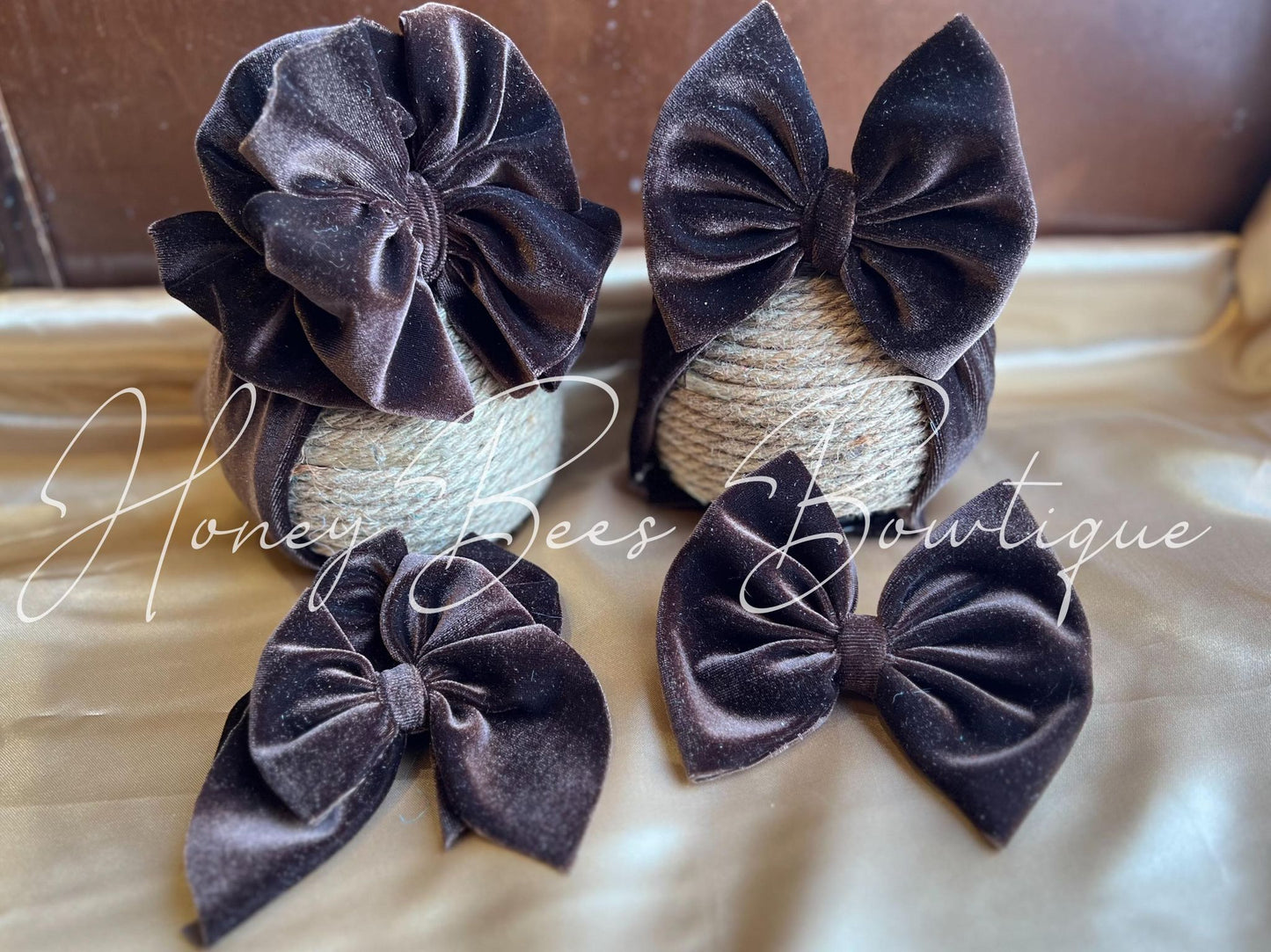 Dark Brown Velvet