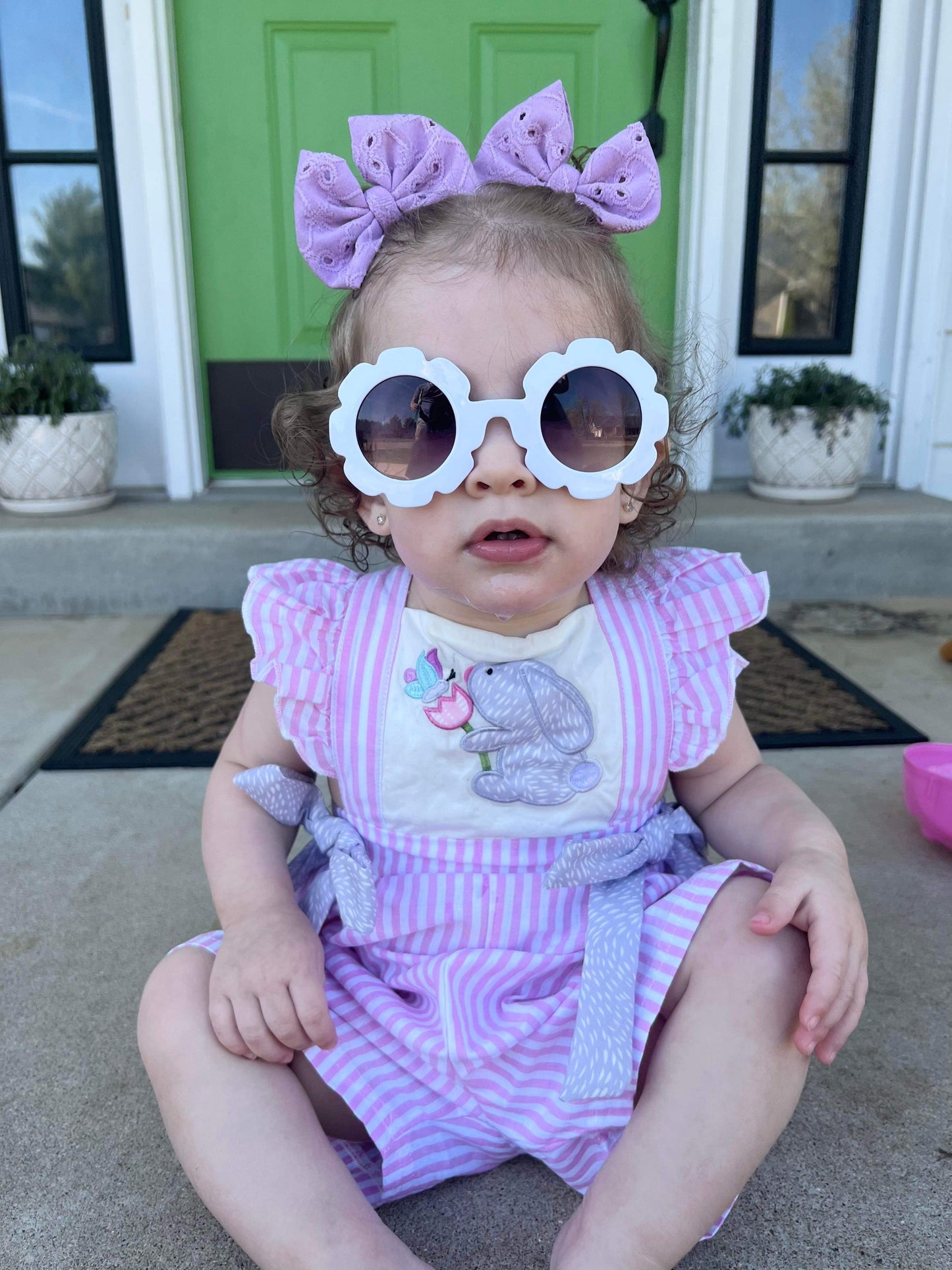 Lavender Eyelette