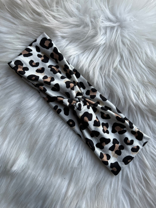 Cheetah Twistwrap/Knotted HeadBAND
