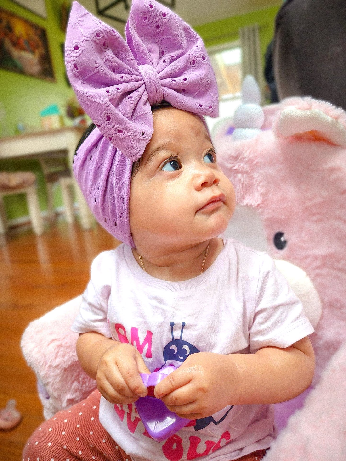 Lavender Eyelette