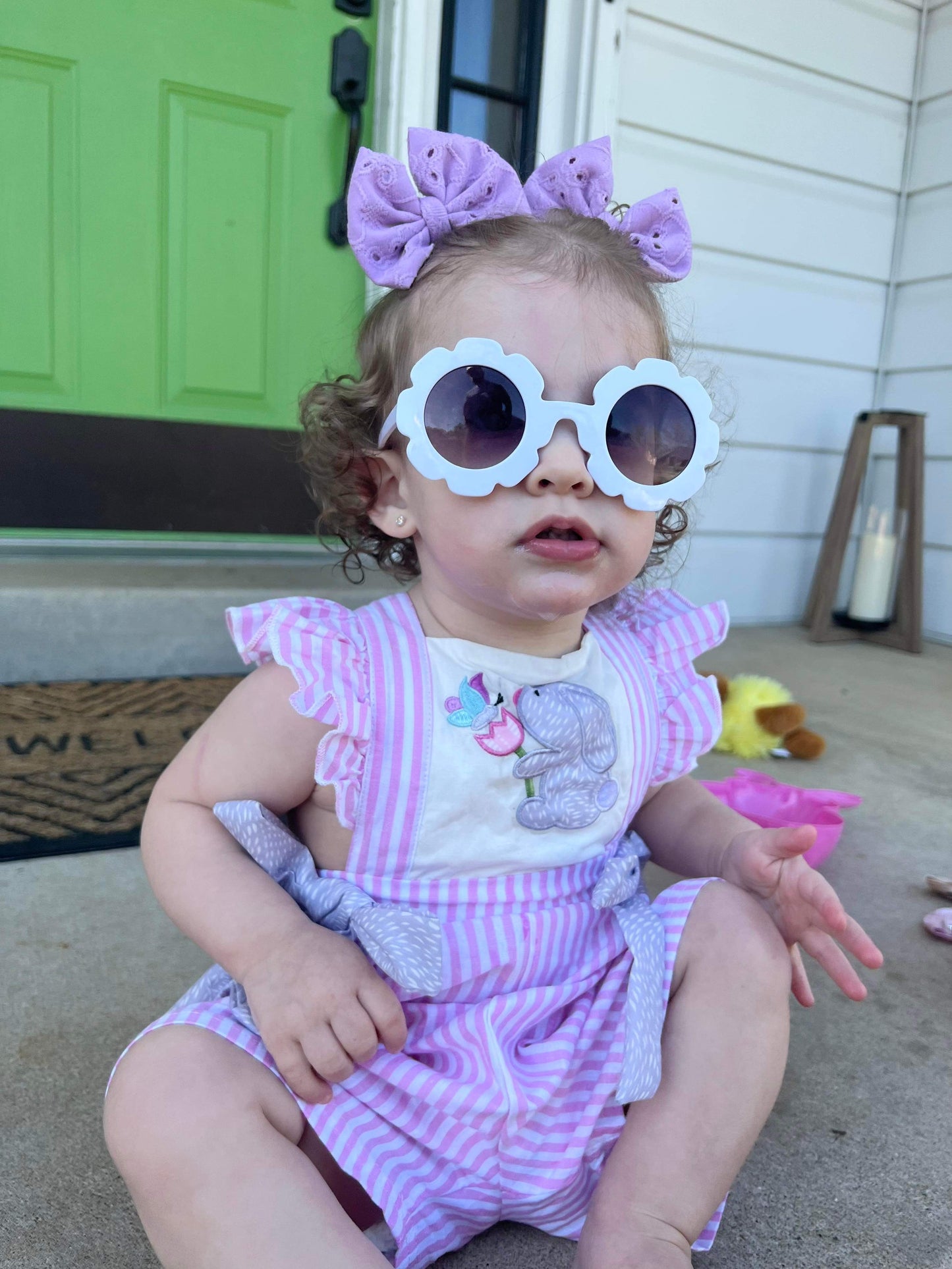 Lavender Eyelette